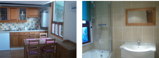 Kitchen and Bathroom